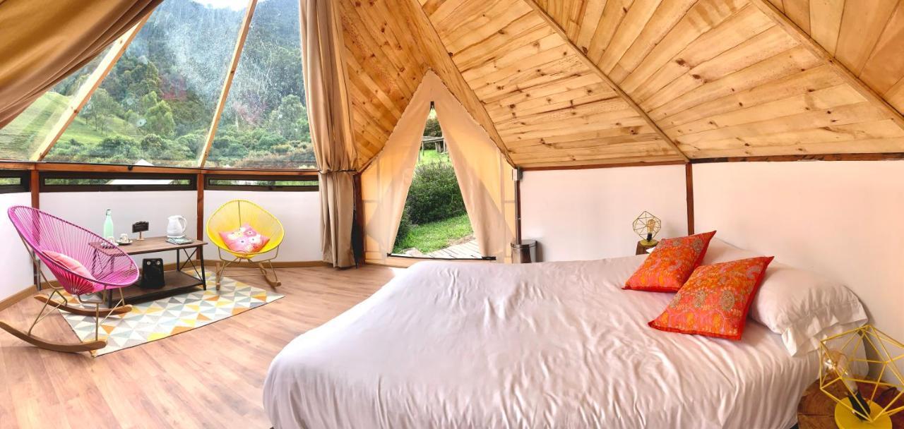 Glamping Lumbre Villa Salento Exteriör bild