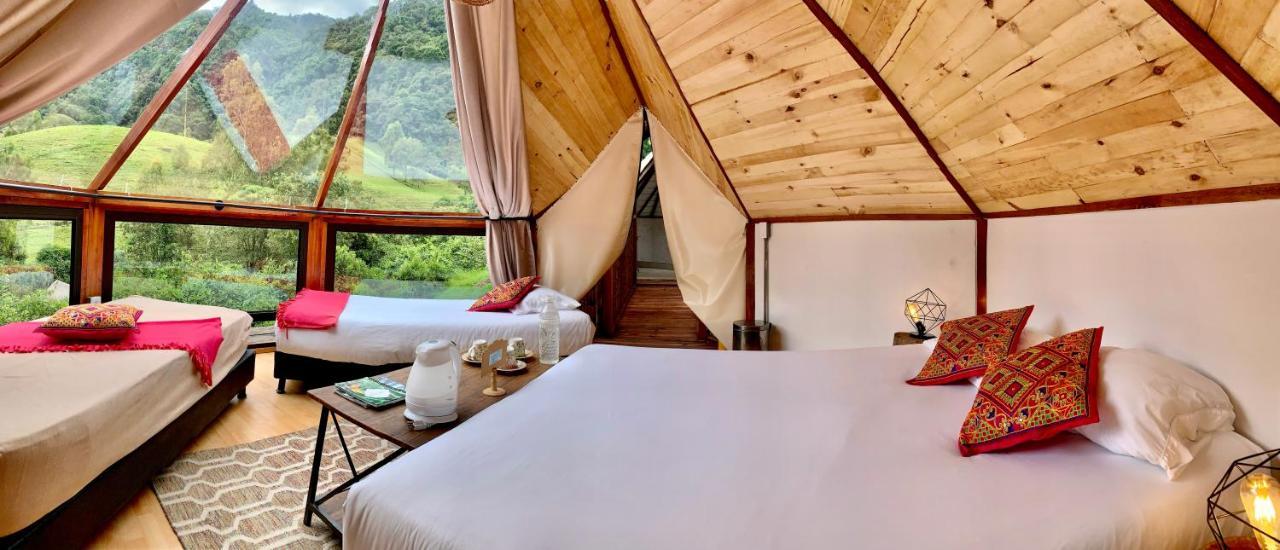 Glamping Lumbre Villa Salento Exteriör bild