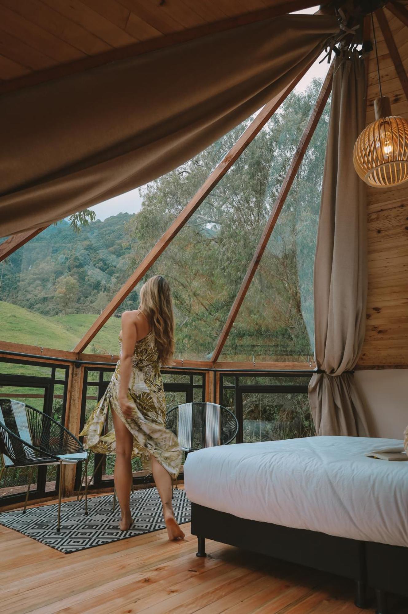 Glamping Lumbre Villa Salento Exteriör bild