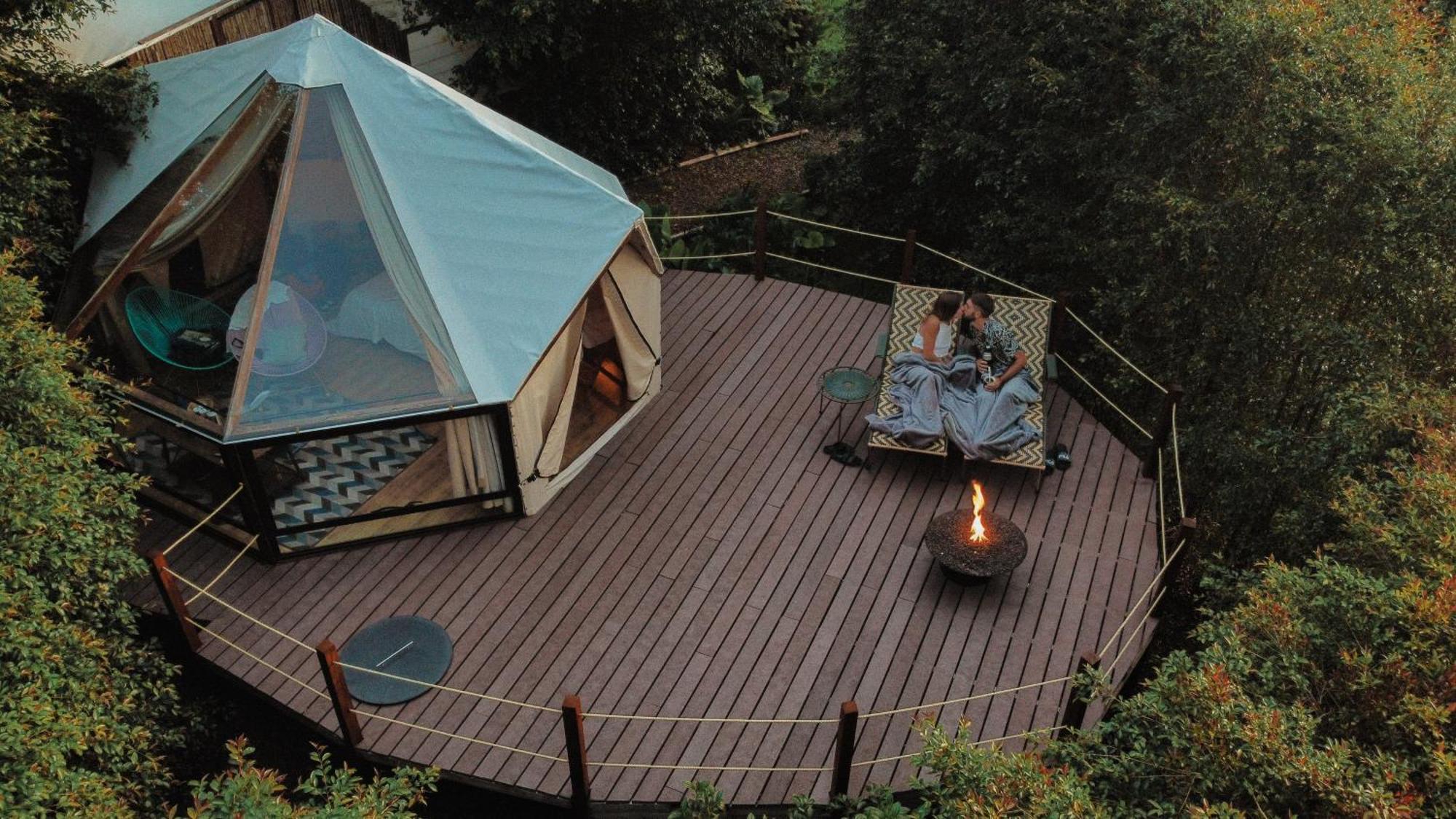 Glamping Lumbre Villa Salento Exteriör bild
