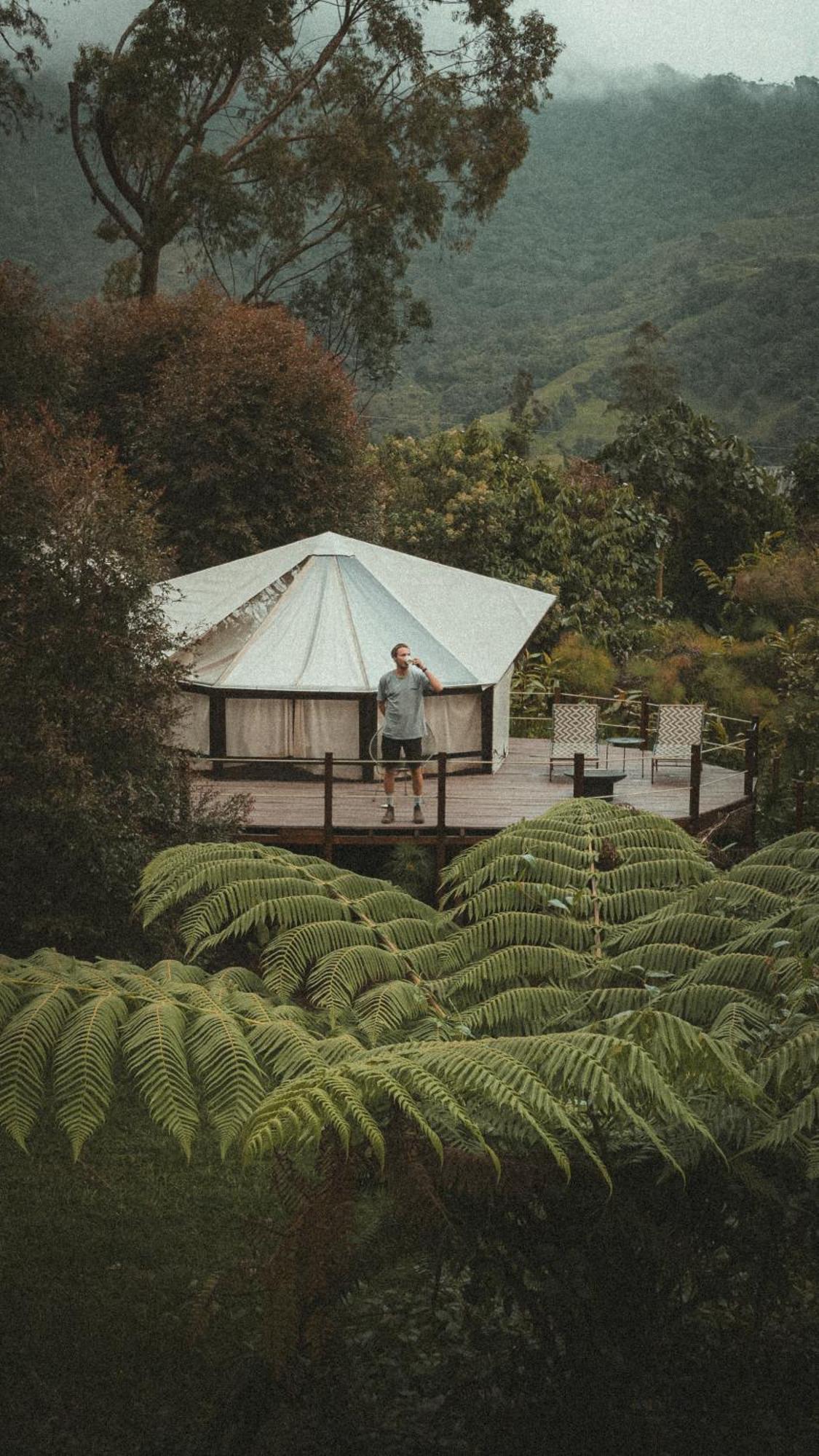 Glamping Lumbre Villa Salento Exteriör bild